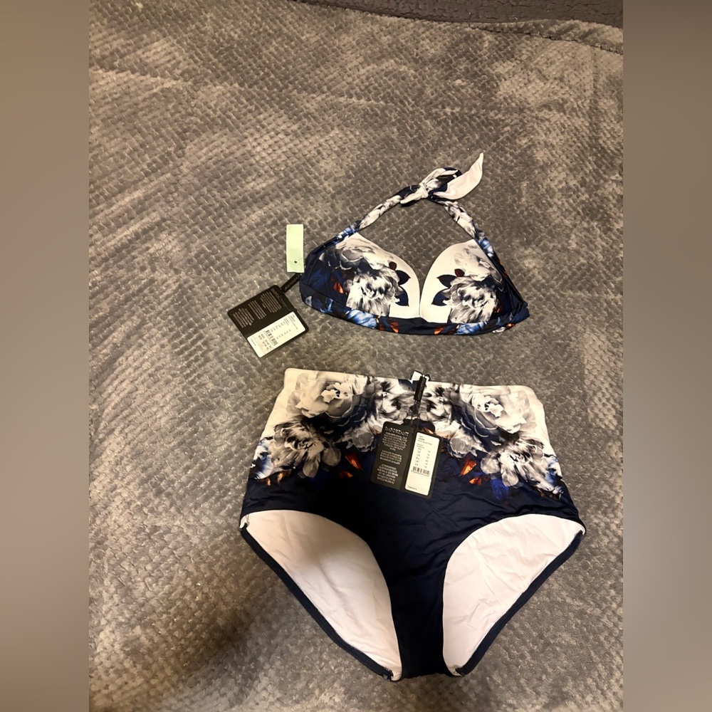 Floral Print Bikini Set